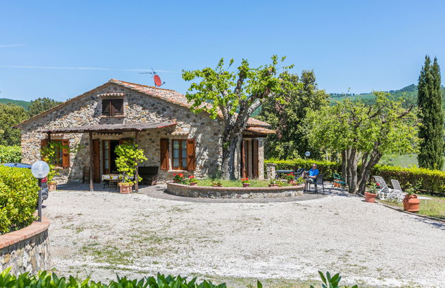 Casa de 2 quartos em Volterra com piscina e jardim - Foto 39