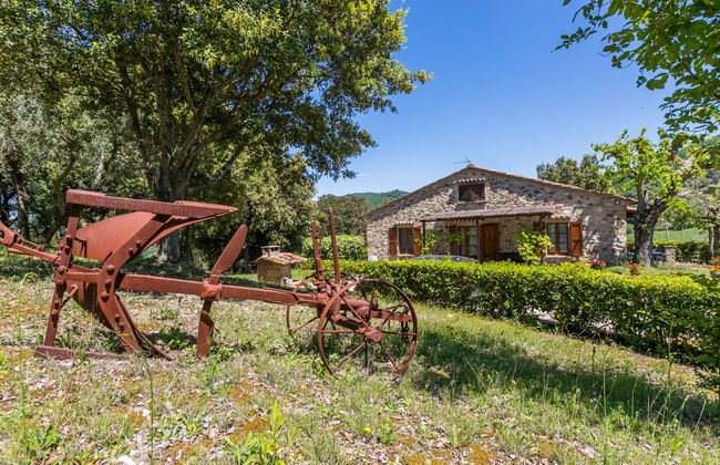 Casa de 2 quartos em Volterra com piscina e jardim - Foto 38