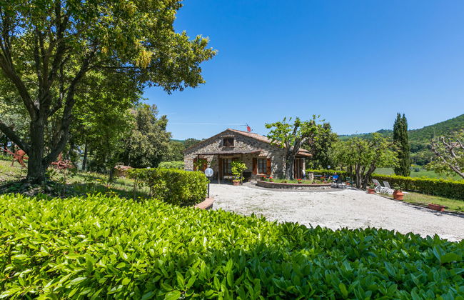 Casa de 2 quartos em Volterra com piscina e jardim - Foto 37