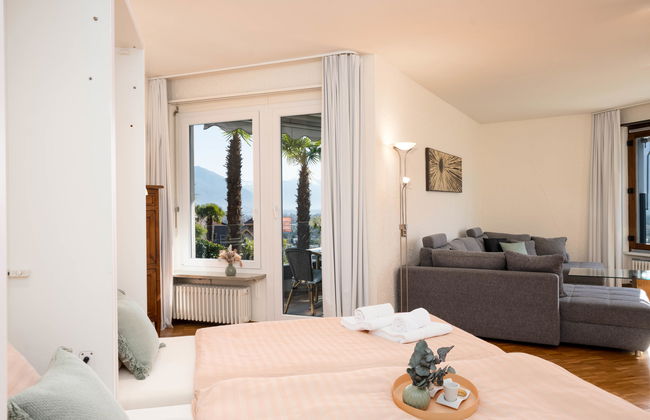 Apartamento de 2 quartos em Ascona com jardim - Foto 8