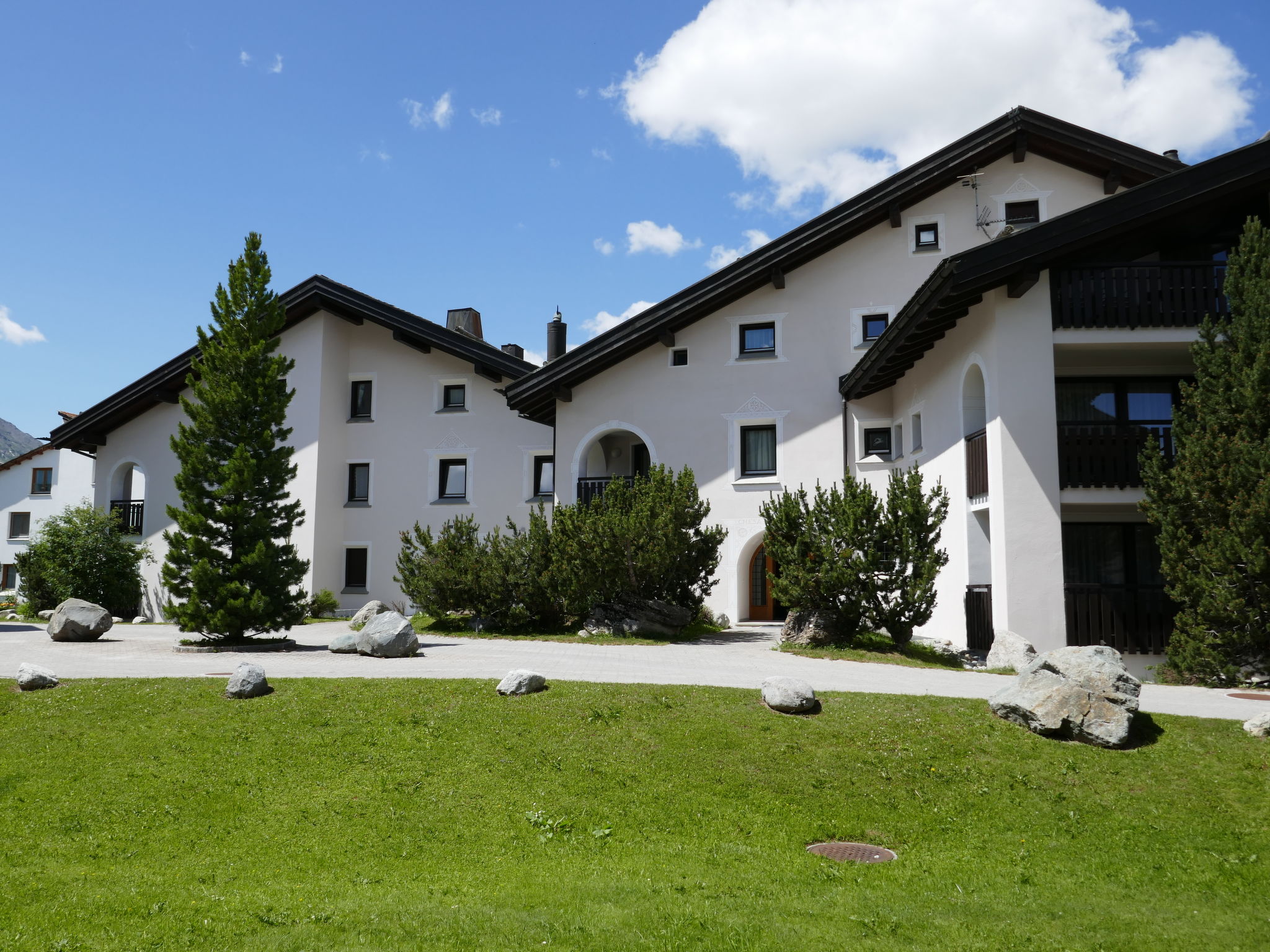 Foto 5 - Apartment mit 1 Schlafzimmer in Sils im Engadin/Segl mit blick auf die berge