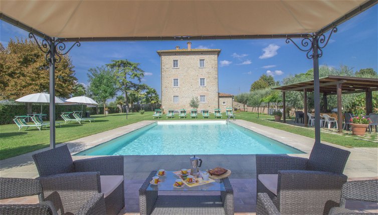 Foto 1 - Haus mit 10 Schlafzimmern in Cortona mit privater pool und garten