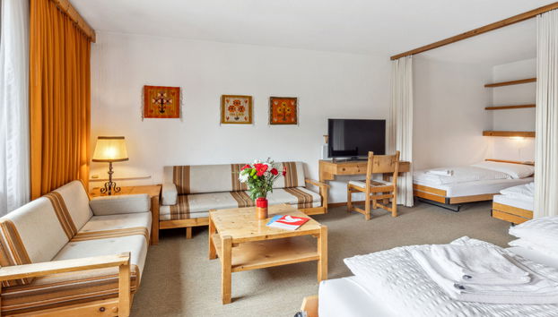 Apartment mit 2 Schlafzimmern in Davos mit schwimmbad und sauna - Foto 5