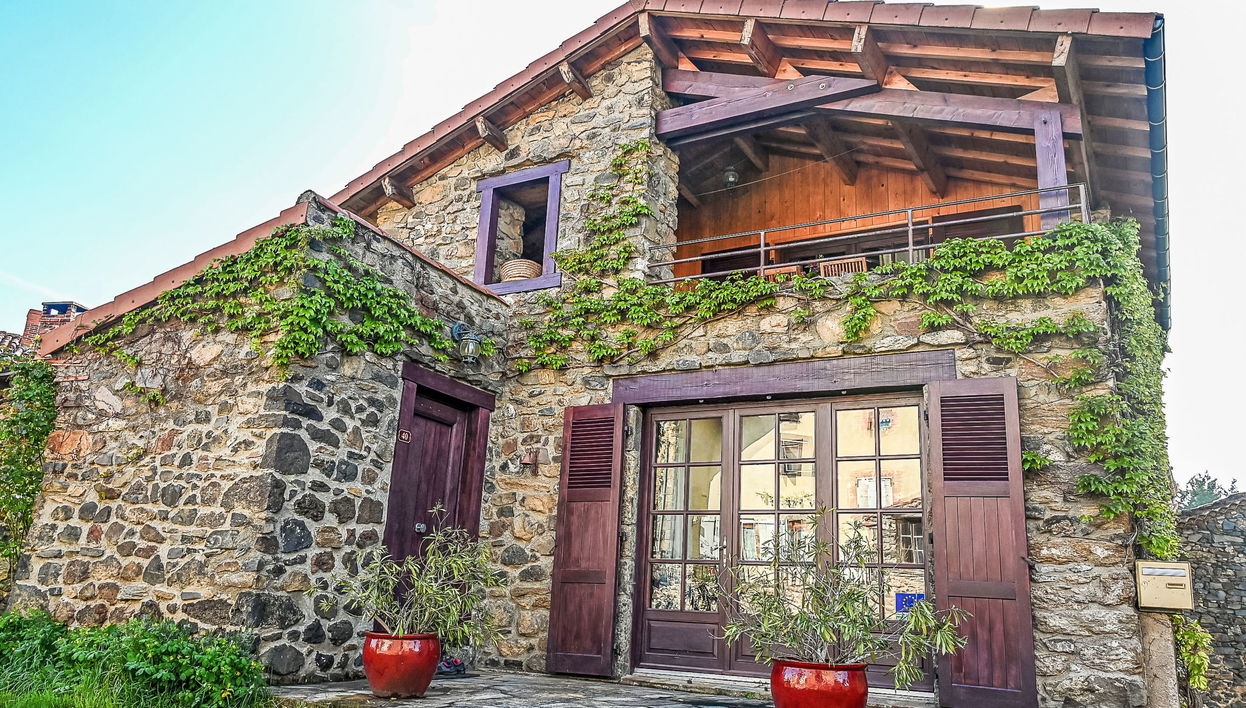 Haus mit 2 Schlafzimmern in Blassac mit garten und terrasse - Foto 1