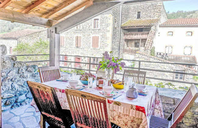 Casa de 2 quartos em Blassac com jardim e terraço - Foto 37