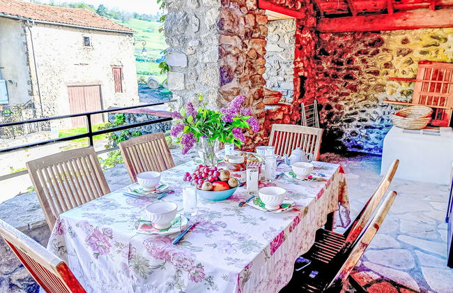 Casa de 2 quartos em Blassac com jardim e terraço - Foto 38
