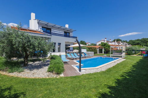 Foto 60 - Casa con 4 camere da letto a Kaštelir-Labinci con piscina privata e giardino