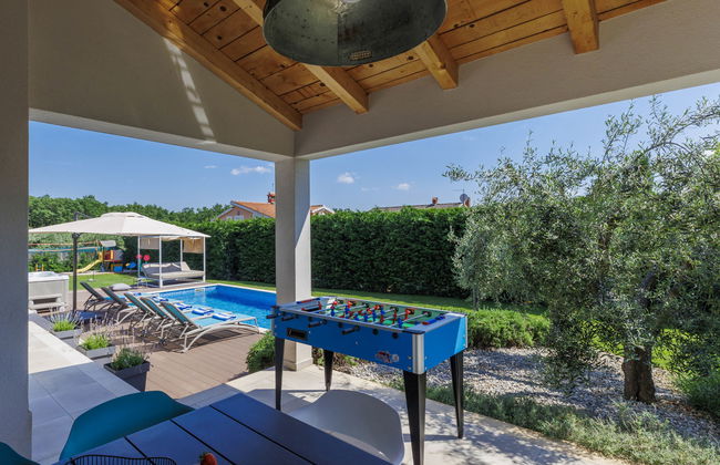 Casa de 5 quartos em Kaštelir-Labinci com piscina privada e jardim - Foto 22