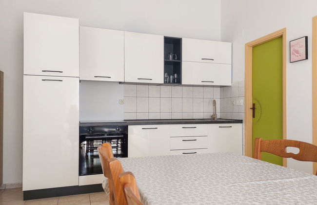 Apartment mit 2 Schlafzimmern in Baška mit garten - Foto 12