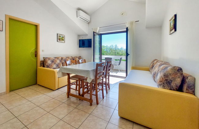 Apartment mit 2 Schlafzimmern in Baška mit garten - Foto 10