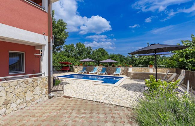 Casa de 6 quartos em Sveta Nedelja com piscina privada e jardim - Foto 17