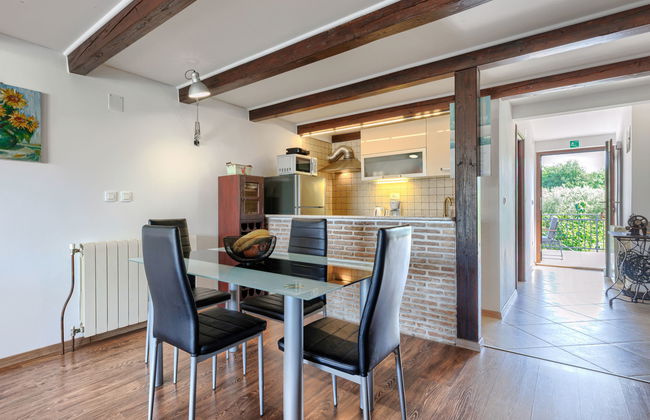 Apartamento de 2 quartos em Novigrad com jardim e terraço - Foto 7