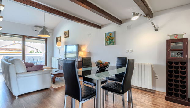 Apartamento de 2 quartos em Novigrad com jardim e terraço - Foto 5