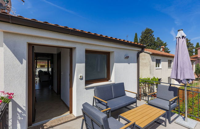 Apartamento de 2 quartos em Novigrad com jardim e terraço - Foto 10