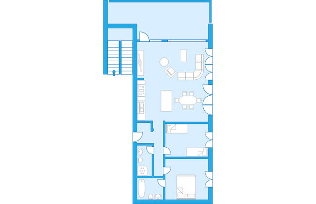 Apartamento de 3 quartos em Nendaz com terraço - Foto 17