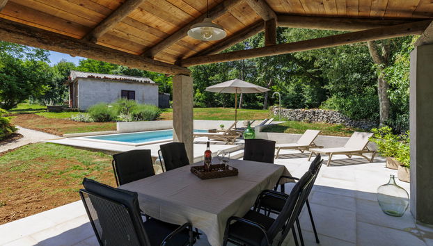 Haus mit 5 Schlafzimmern in Kršan mit privater pool und garten - Foto 4