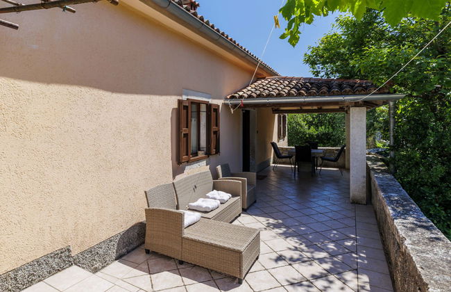 Casa de 5 quartos em Kršan com piscina privada e jardim - Foto 23