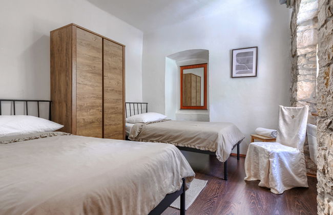 Casa de 5 quartos em Kršan com piscina privada e jardim - Foto 43