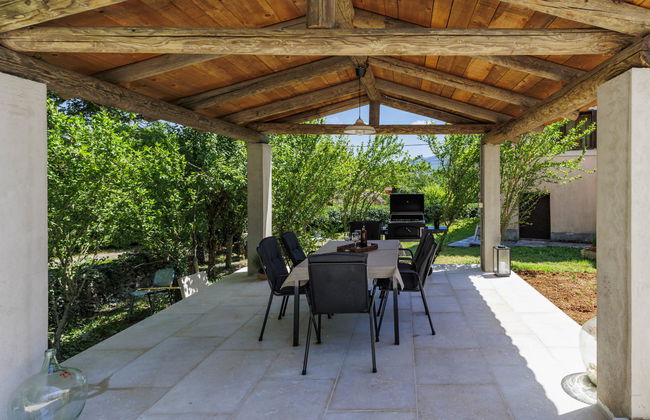 Casa de 5 quartos em Kršan com piscina privada e jardim - Foto 24