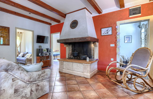 Casa de 5 quartos em Kršan com piscina privada e jardim - Foto 16