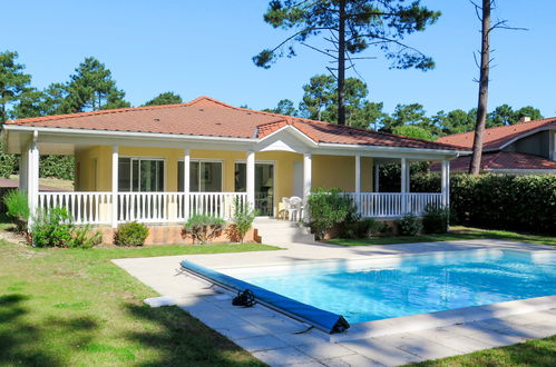 Foto 1 - Casa de 3 quartos em Lacanau com piscina privada e vistas do mar