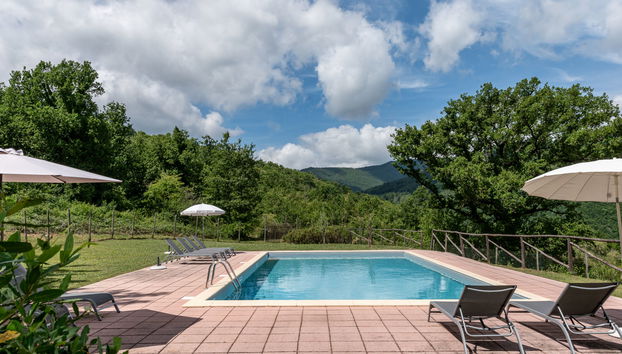 Casa de 2 quartos em Montieri com piscina e jardim - Foto 4