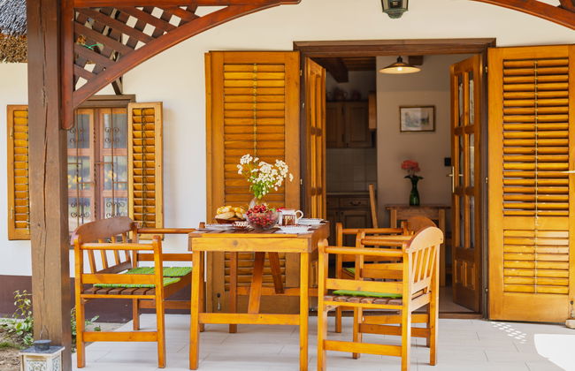 Casa de 2 quartos em Balatongyörök com jardim e terraço - Foto 16
