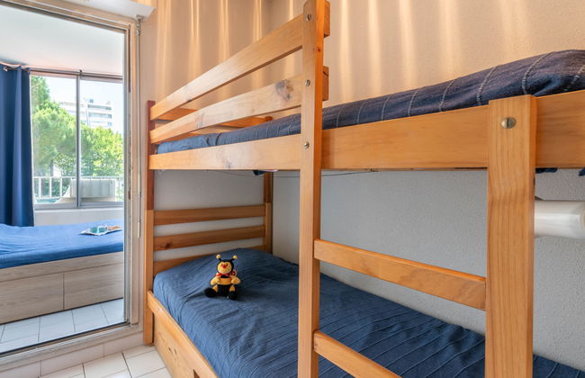 Apartamento de 2 quartos em La Grande-Motte com piscina e terraço - Foto 13