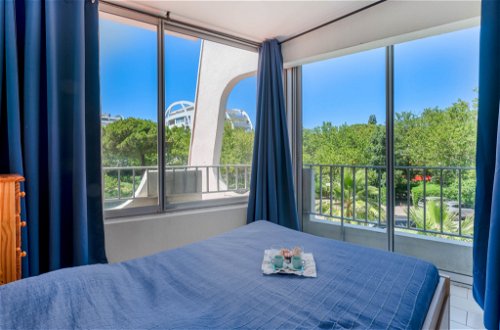 Foto 5 - Apartamento de 1 quarto em La Grande-Motte com piscina e vistas do mar