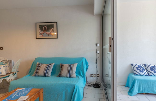 Apartamento de 2 quartos em La Grande-Motte com piscina e terraço - Foto 8