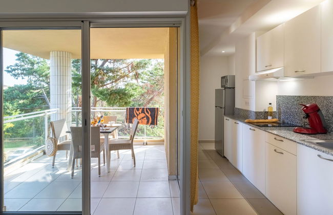 Apartment mit 2 Schlafzimmern in Santa-Lucia-di-Moriani mit schwimmbad und garten - Foto 5