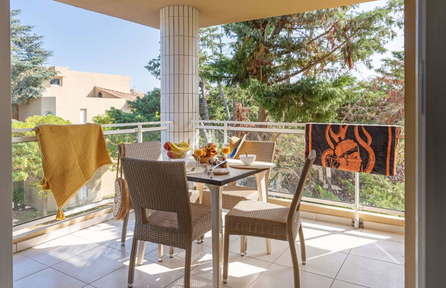 Apartment mit 2 Schlafzimmern in Santa-Lucia-di-Moriani mit schwimmbad und garten - Foto 2