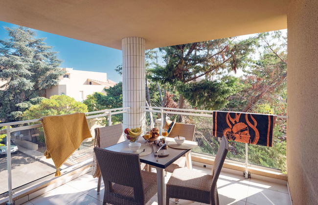 Apartment mit 2 Schlafzimmern in Santa-Lucia-di-Moriani mit schwimmbad und garten - Foto 15