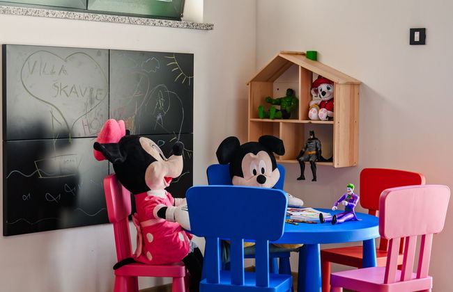 Casa de 4 quartos em Kršan com piscina privada e jardim - Foto 23