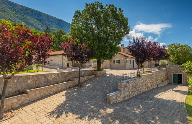 Casa de 4 quartos em Kršan com piscina privada e jardim - Foto 31