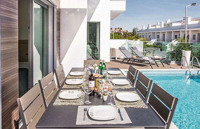 Casa de 4 quartos em Albufeira com piscina privada e jardim - Foto 41