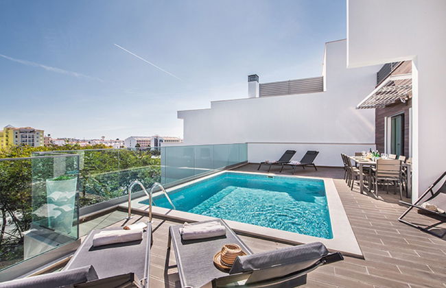Casa de 4 quartos em Albufeira com piscina privada e jardim - Foto 25
