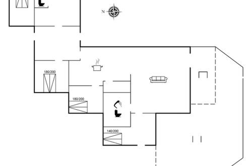 Foto 2 - Casa de 4 quartos em Saltum com terraço e banheira de hidromassagem