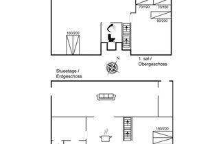Foto 2 - Casa de 3 quartos em Gedser com terraço