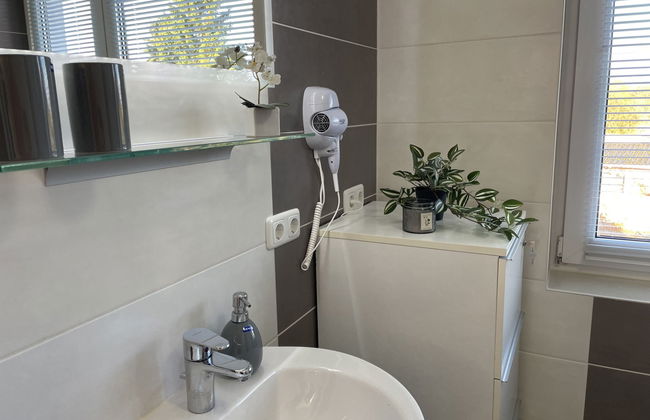 Apartamento de 1 quarto em Trinwillershagen com jardim e terraço - Foto 24