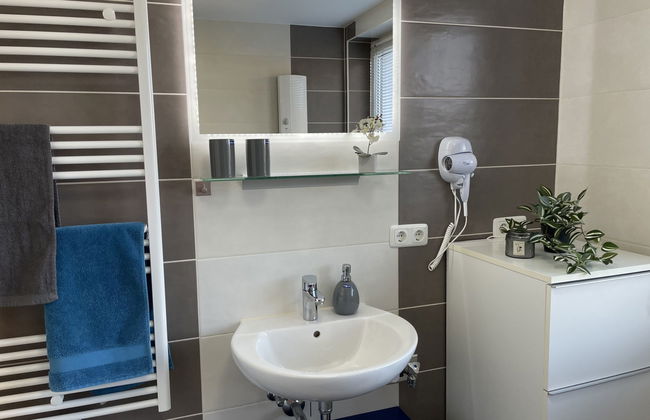 Apartamento de 1 quarto em Trinwillershagen com jardim e terraço - Foto 23