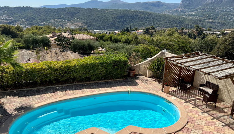 Foto 1 - Casa con 3 camere da letto a Nizza con piscina privata e vista mare