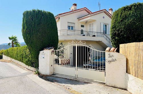 Foto 6 - Casa de 3 quartos em Nice com piscina privada e vistas do mar