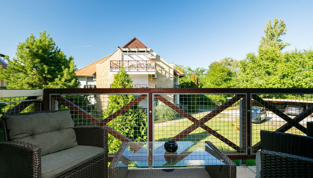 Appartamento con 1 camera da letto a Balatonőszöd con giardino - Foto 5