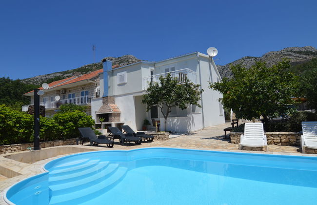 Casa de 4 quartos em Orebić com piscina e jardim - Foto 16