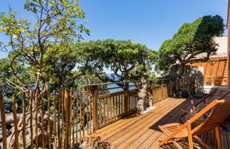 Photo 2 - Maison de 3 chambres à Hyères avec jardin et vues à la mer