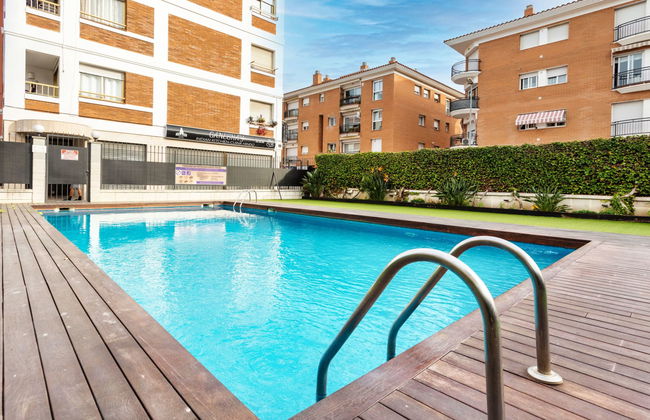 Apartment mit 2 Schlafzimmern in Lloret de Mar mit schwimmbad und garten - Foto 16