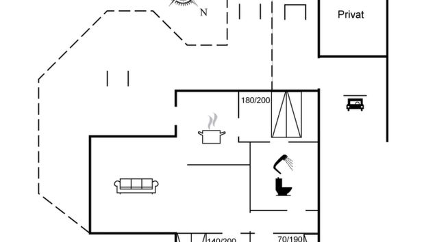 Casa con 3 camere da letto a Frørup con terrazza - Foto 2