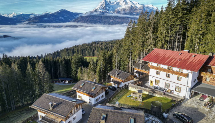 Foto 1 - Appartamento con 2 camere da letto a Pfarrwerfen con sauna e vista sulle montagne