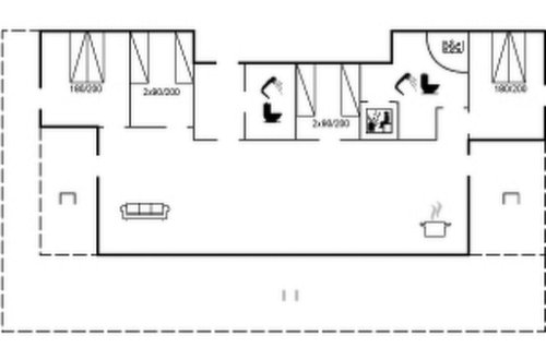 Foto 41 - Casa de 4 quartos em Hejls com terraço e sauna